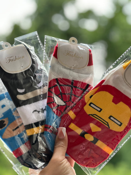 The superhero socks